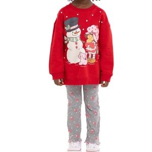 Strawberry Shortcake Toddler Graphic Crewneck Sweatshirt and Flare Leggings